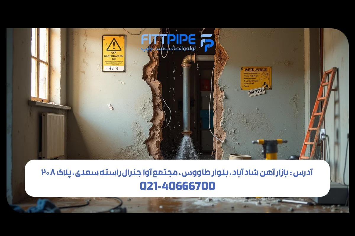 تجربه شخصی لوله‌کشی آب ساختمان: از تئوری تا اجرا - فیت پایپ